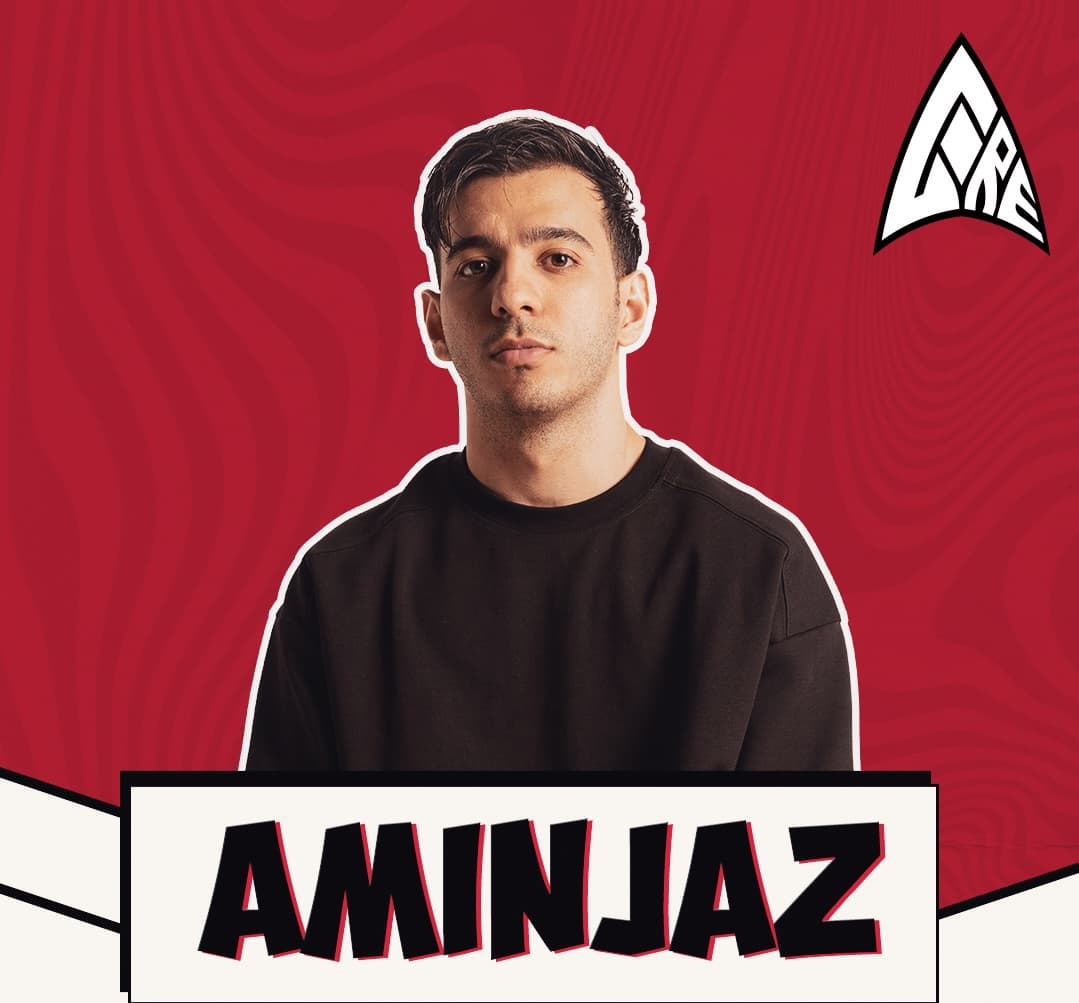 AminJaz event headliner poster